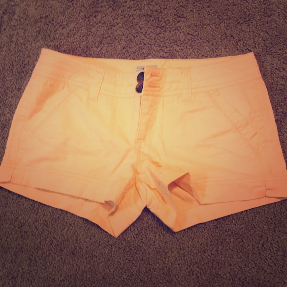BKE shorts. Light orange color!